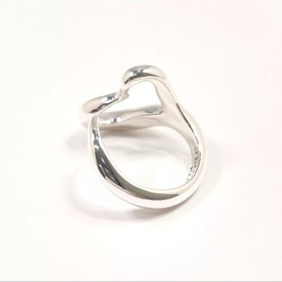 Tiffany & Co. Silver Heart Ring - Picture 4 of 4